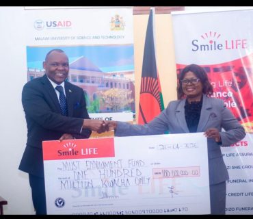 Investing in the Future: Smile Life Insurance Commits K100 Million to MUST Endowment Fund